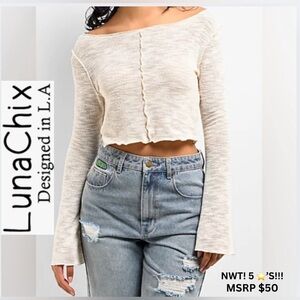 NWT! LUNACHIX FALL LONG SLEEVE VERY HIGH QUALITY! PERFECT FOR FALL!